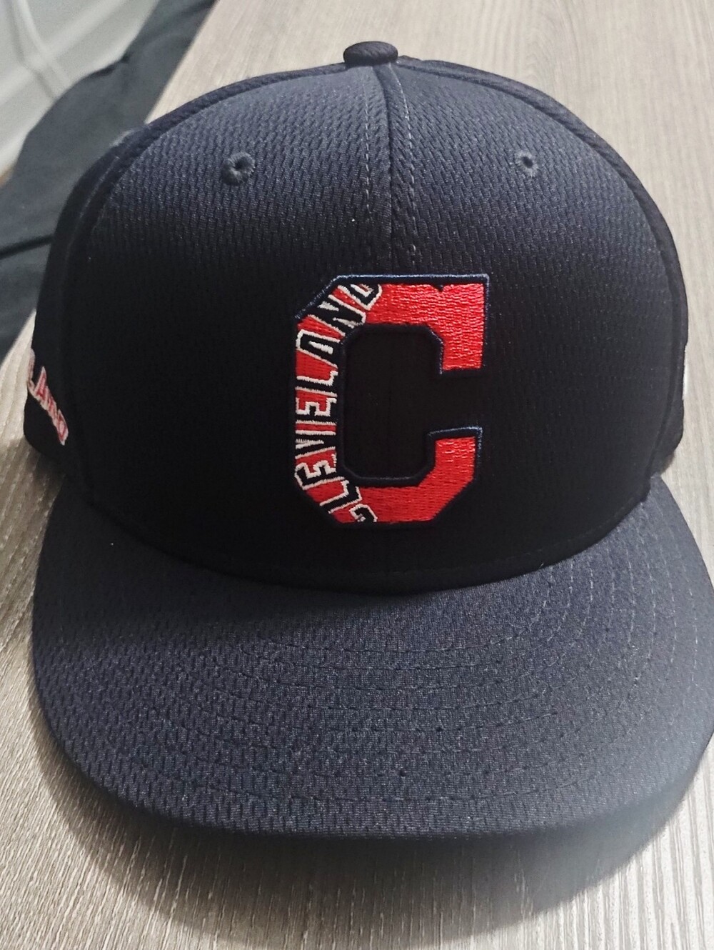 Cleveland Indians On Field BP Special Edition New Era Fitted Hat size 6 7/8